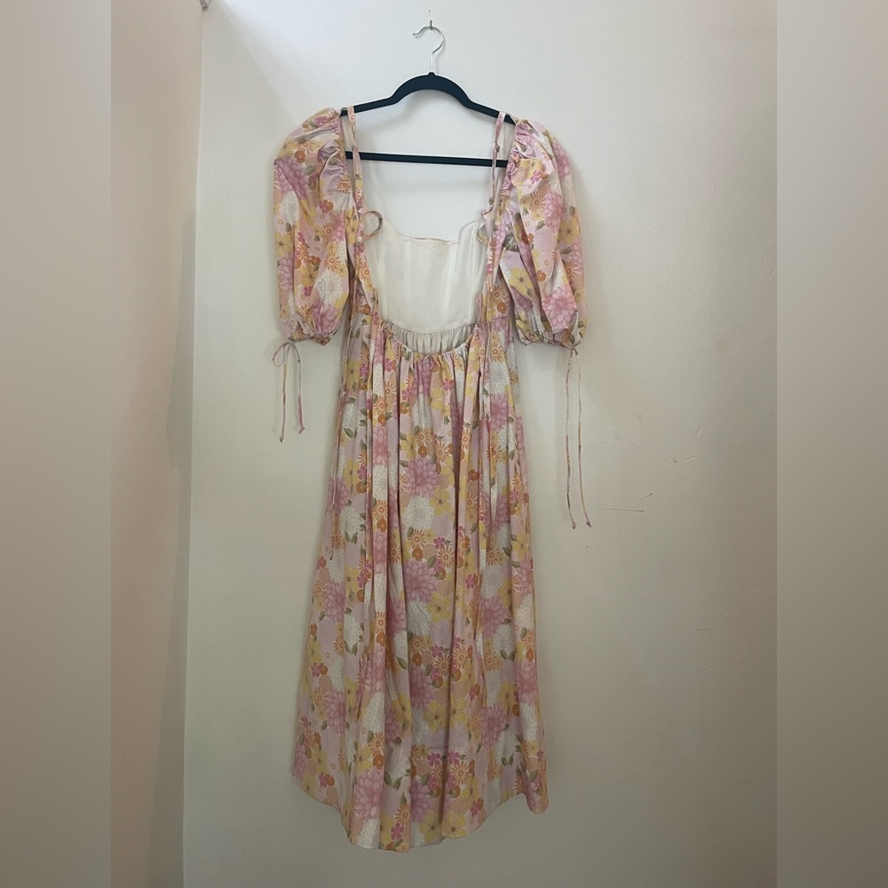 Carrie midi dress for love and lemons - Picture 5 of 8